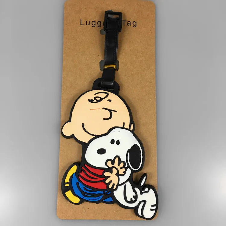 Snoopy Playful Luggage Tag