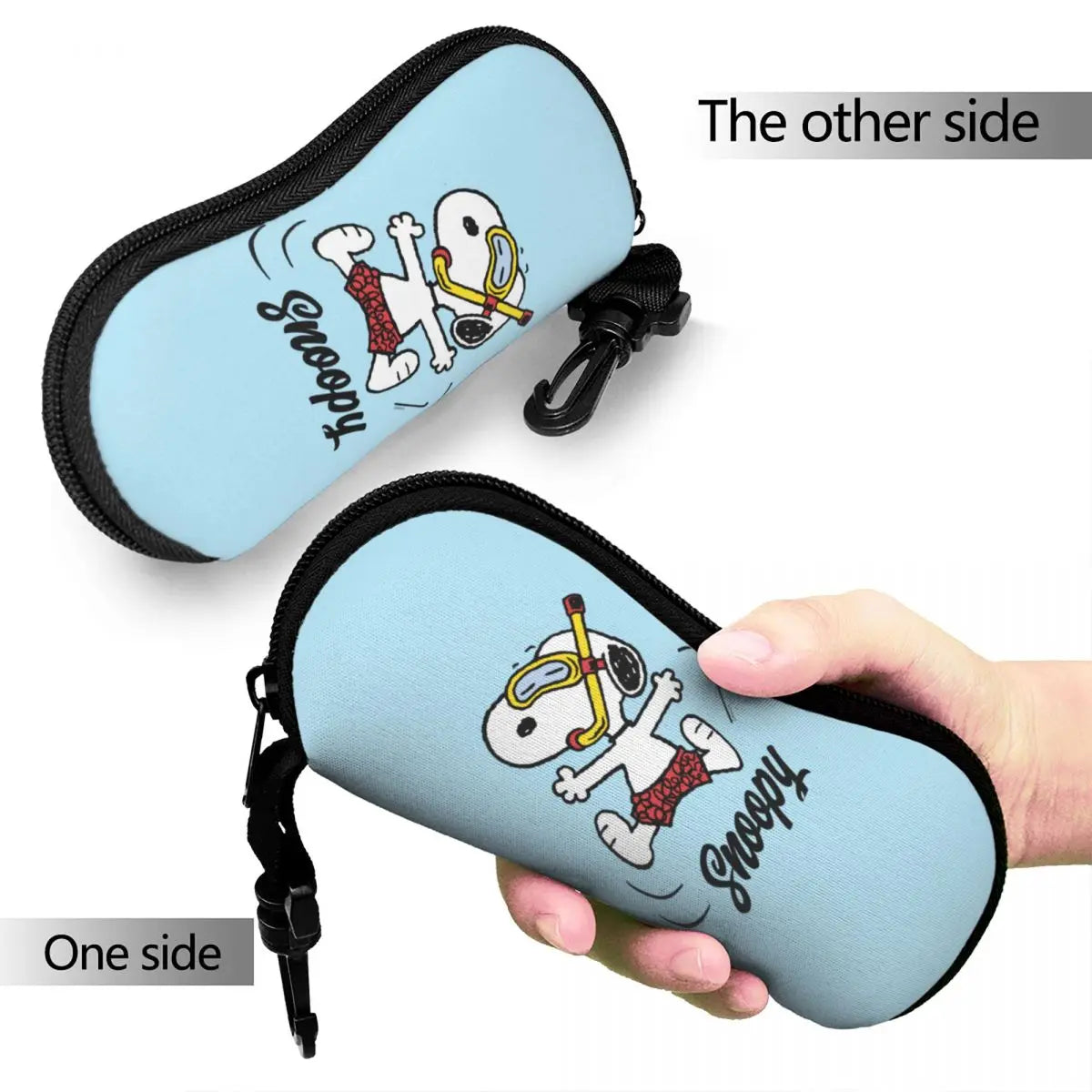 Snoopy Playful Glasses Case