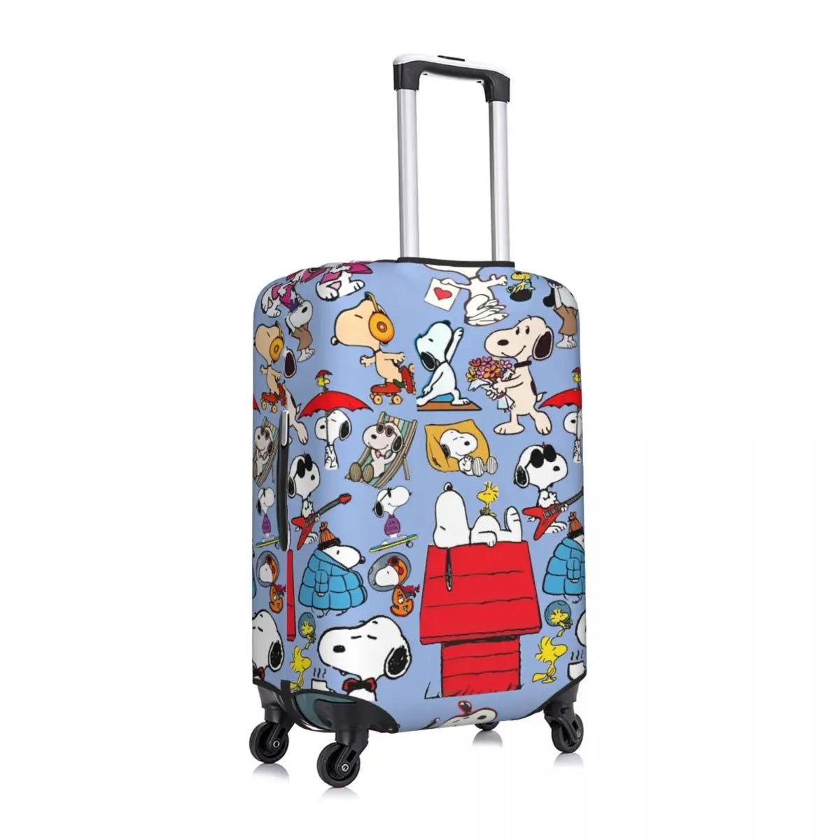 Snoopy Exploring Luggage Cover