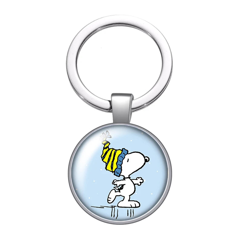 Snoopy Holiday Keychain