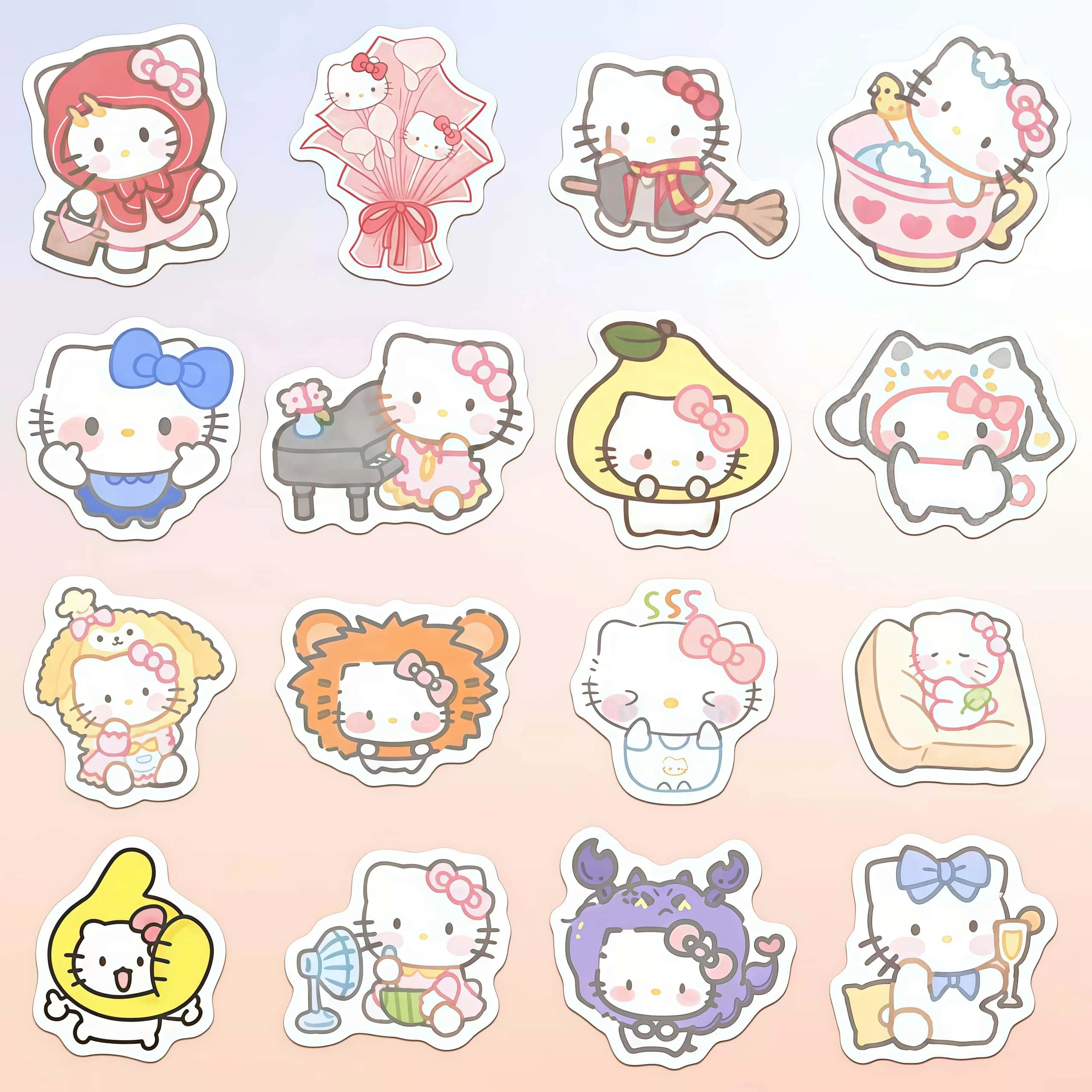 Hello Kitty 60pcs Stickers Set