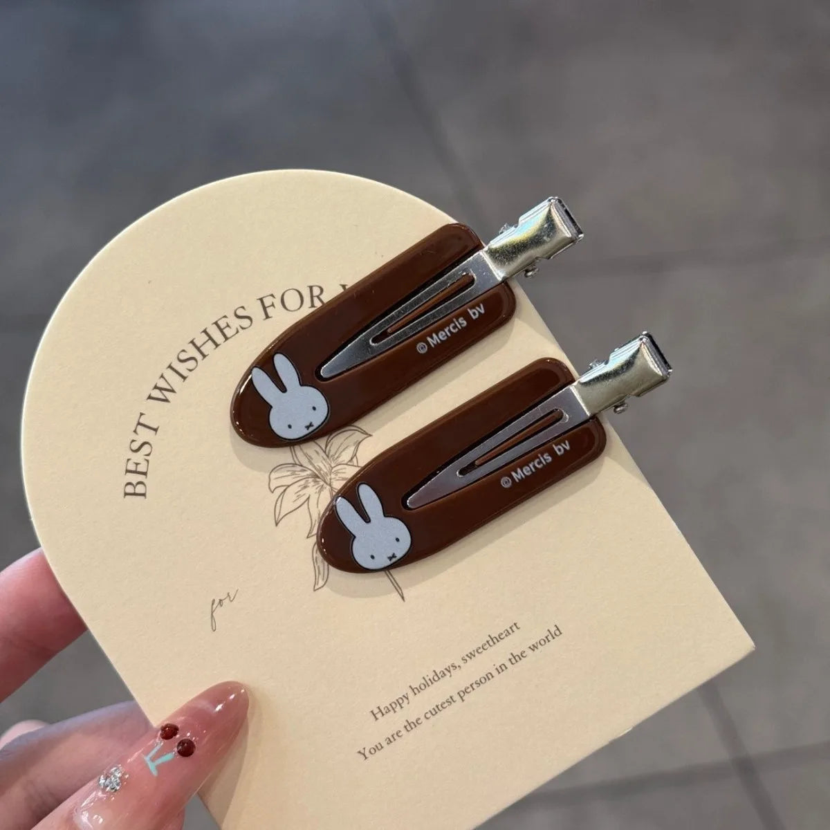 Miffy Kawaii Hair Clip