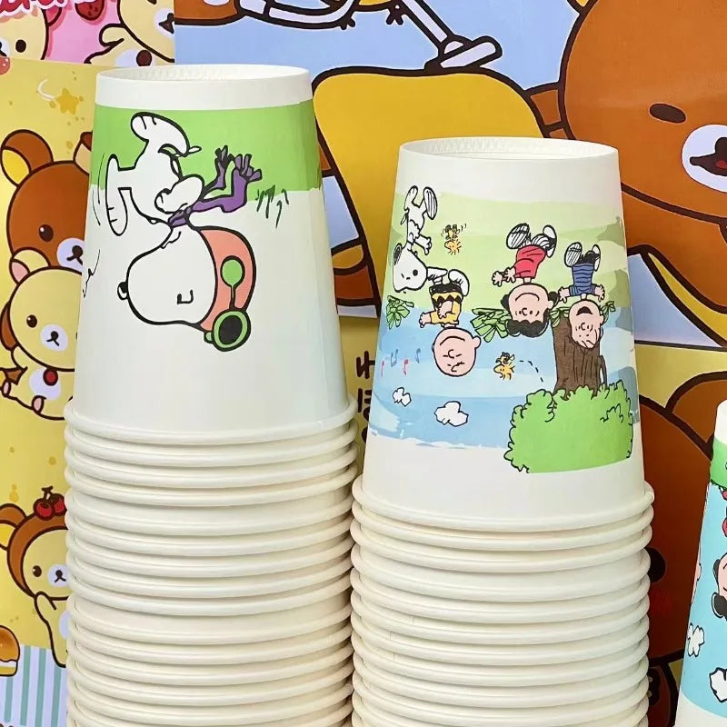 Snoopy Disposable Cup 50pcs
