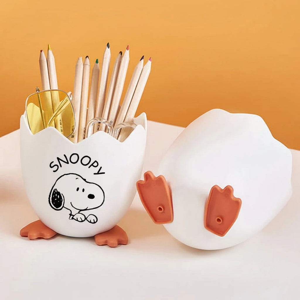 Snoopy Egg Brush Holder