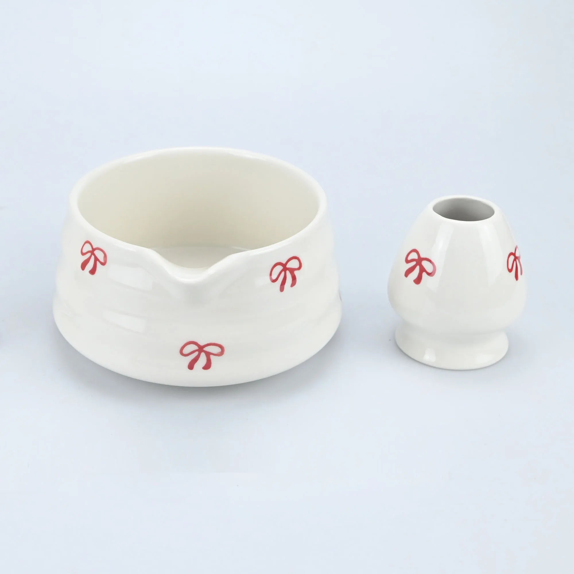 Bow Matcha Bowl Set