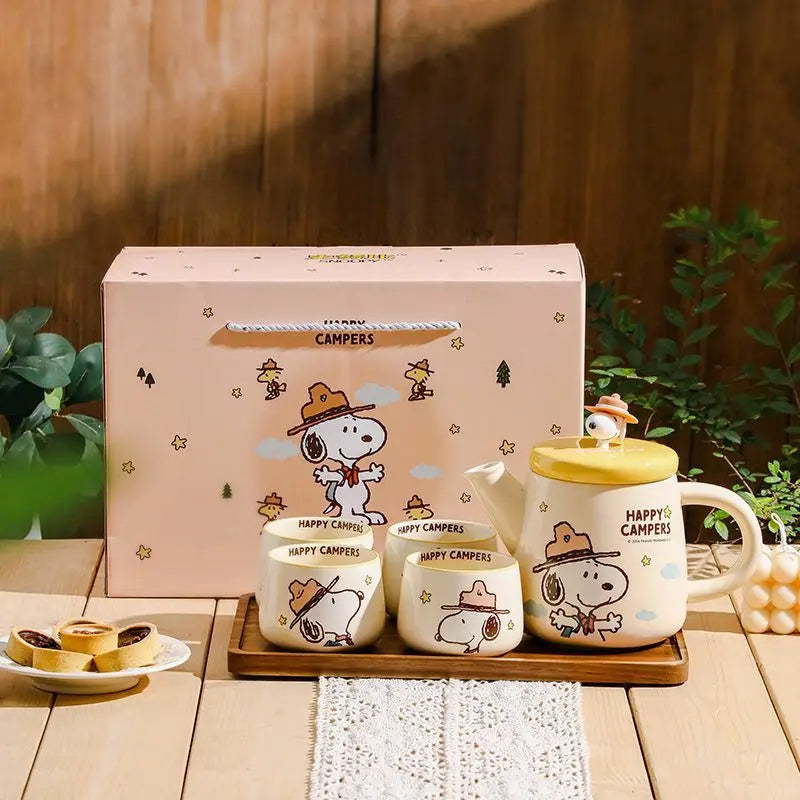 Snoopy Adorable Teapot Set