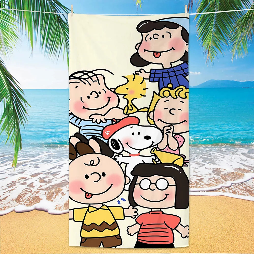 Snoopy Exploring Towel