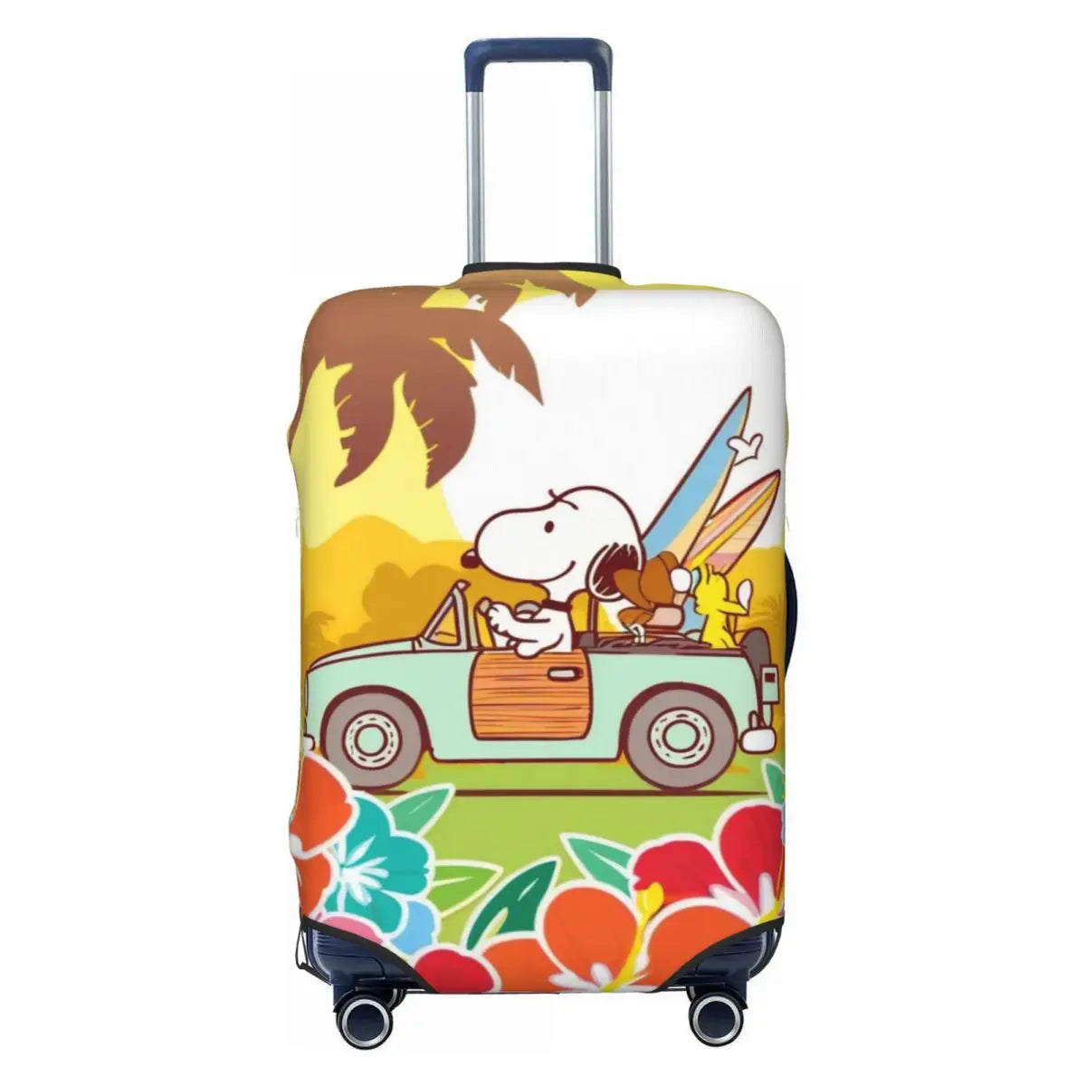 Snoopy Vibin Luggage Cover