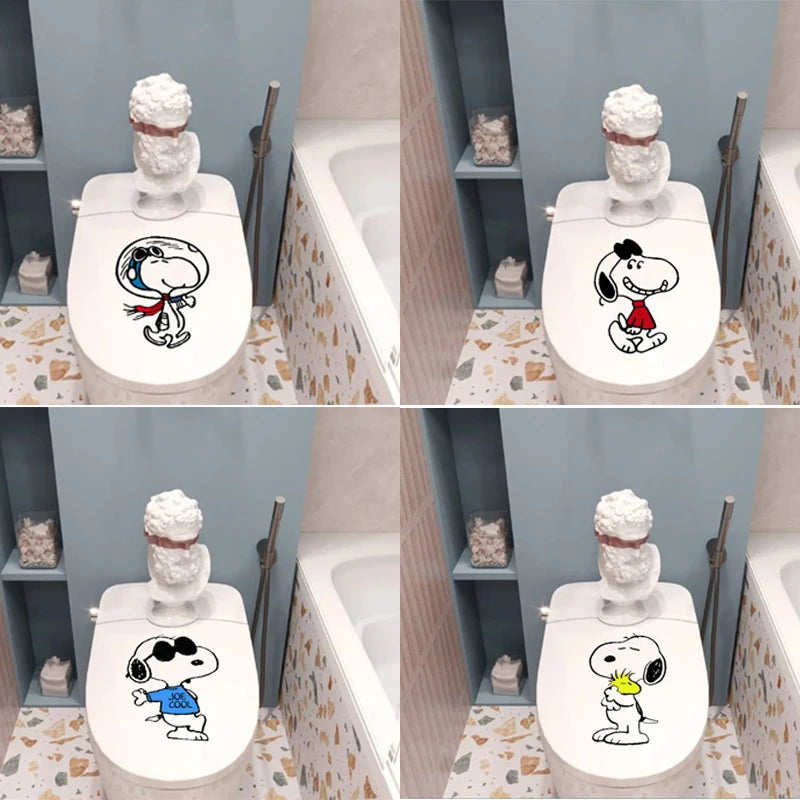 Snoopy Toilet Sticker