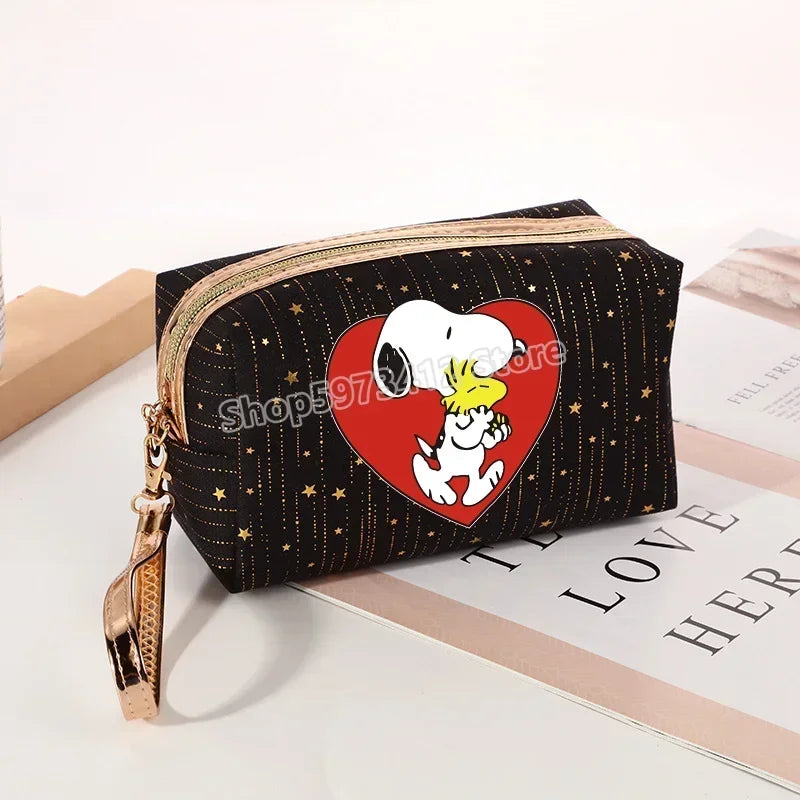 Snoopy Sparkle Cosmetic Bag