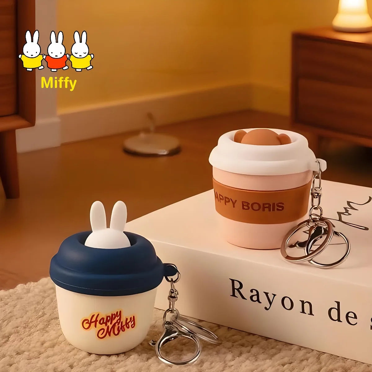 Miffy Squishy Keychain