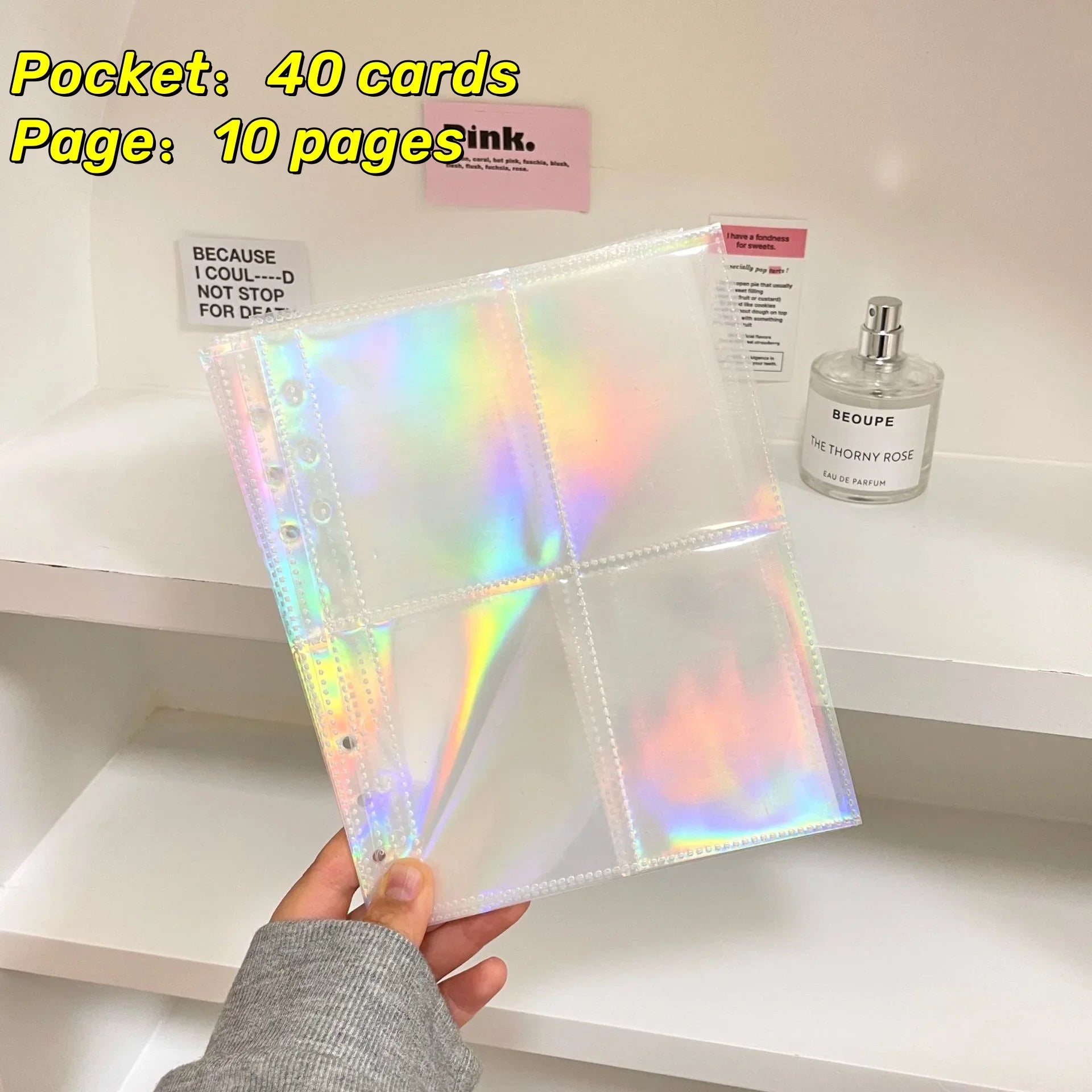 Kawaii Glittery Photo Sleeves