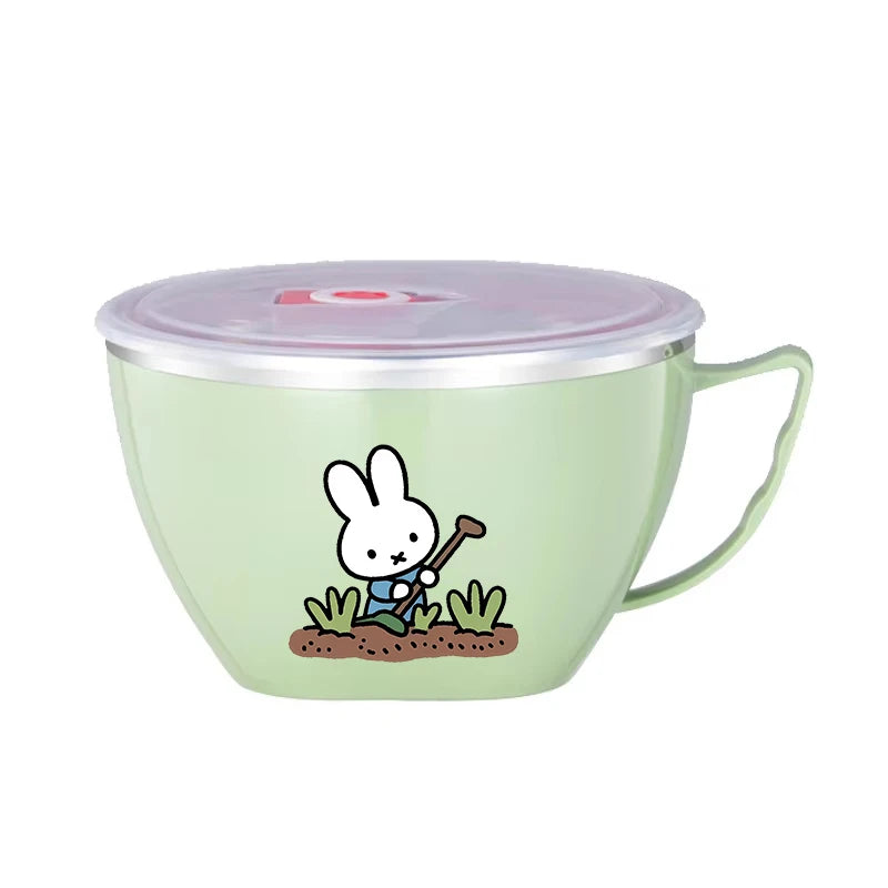 Miffy Foodie Stainless Steel Lunch Bowl