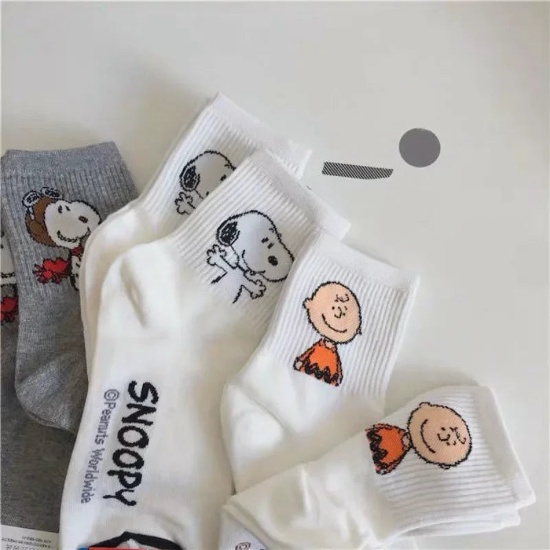 Snoopy Exploring Socks