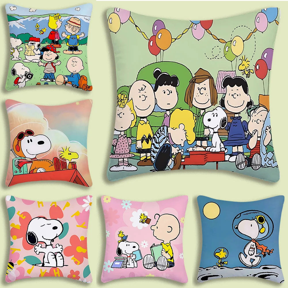 Snoopy Family Pillowcase