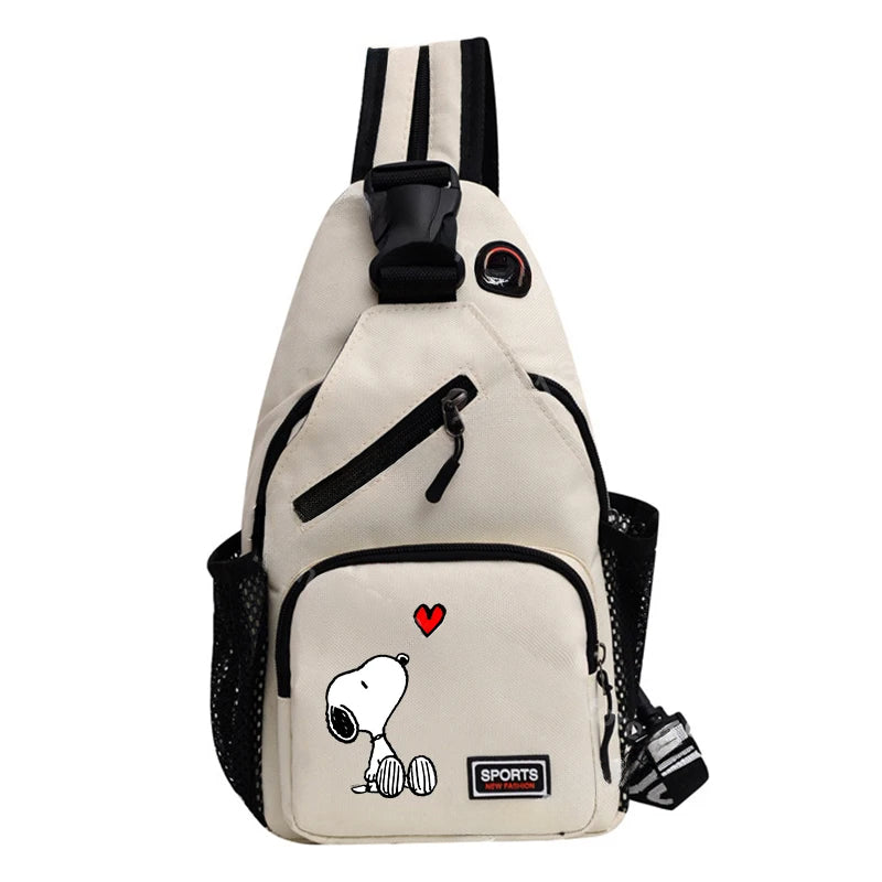 Snoopy Vibing Crossbody Bag