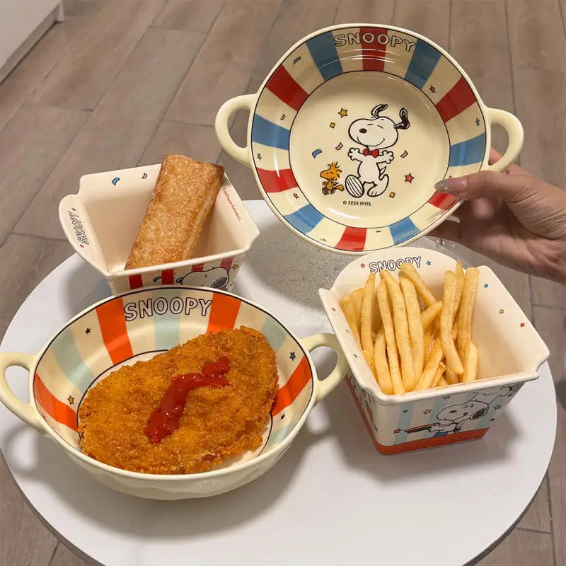 Snoopy Takeout Bowl