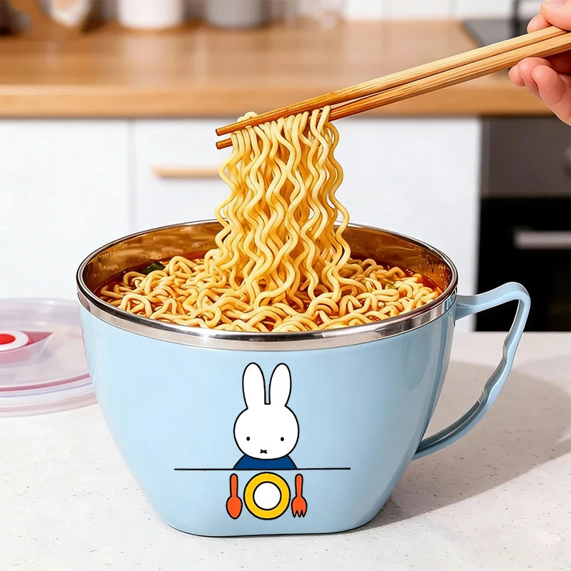 Miffy Foodie Stainless Steel Lunch Bowl