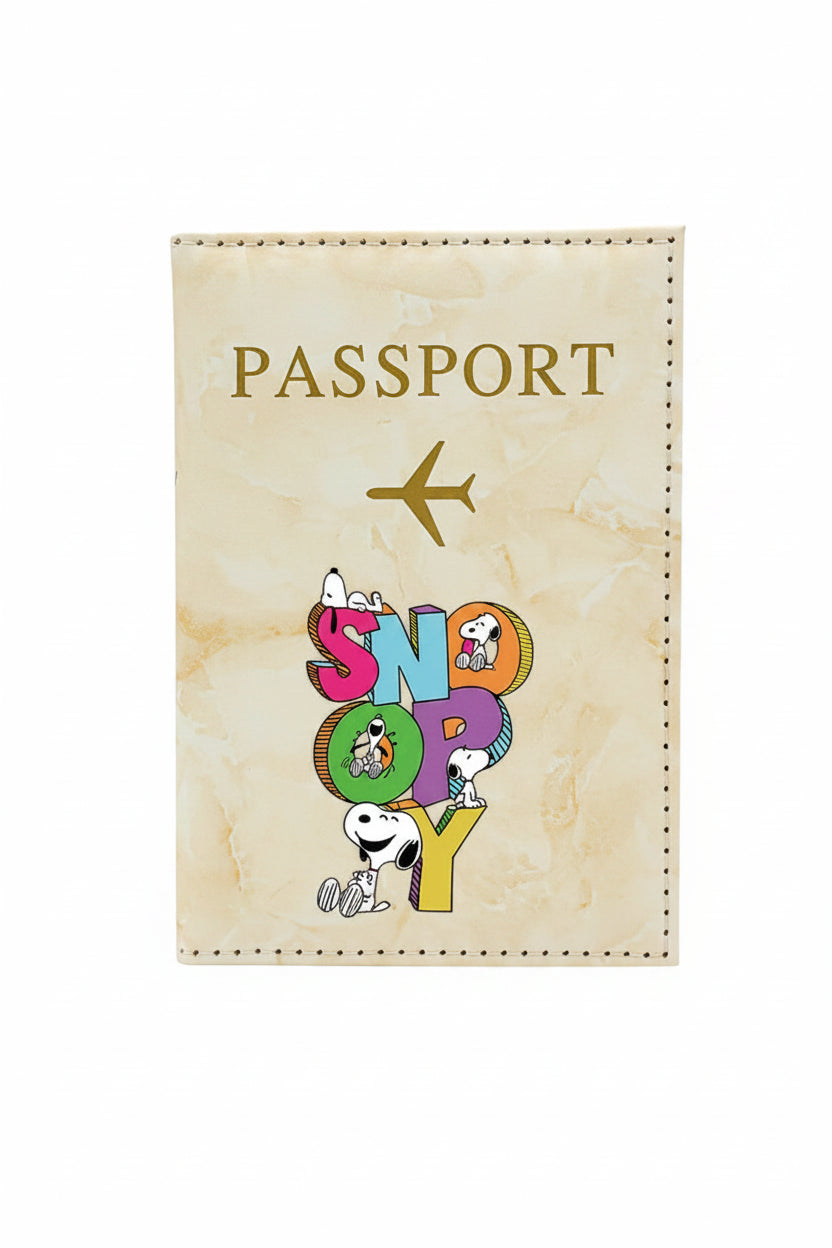 Snoopy Adventure Passport Cover
