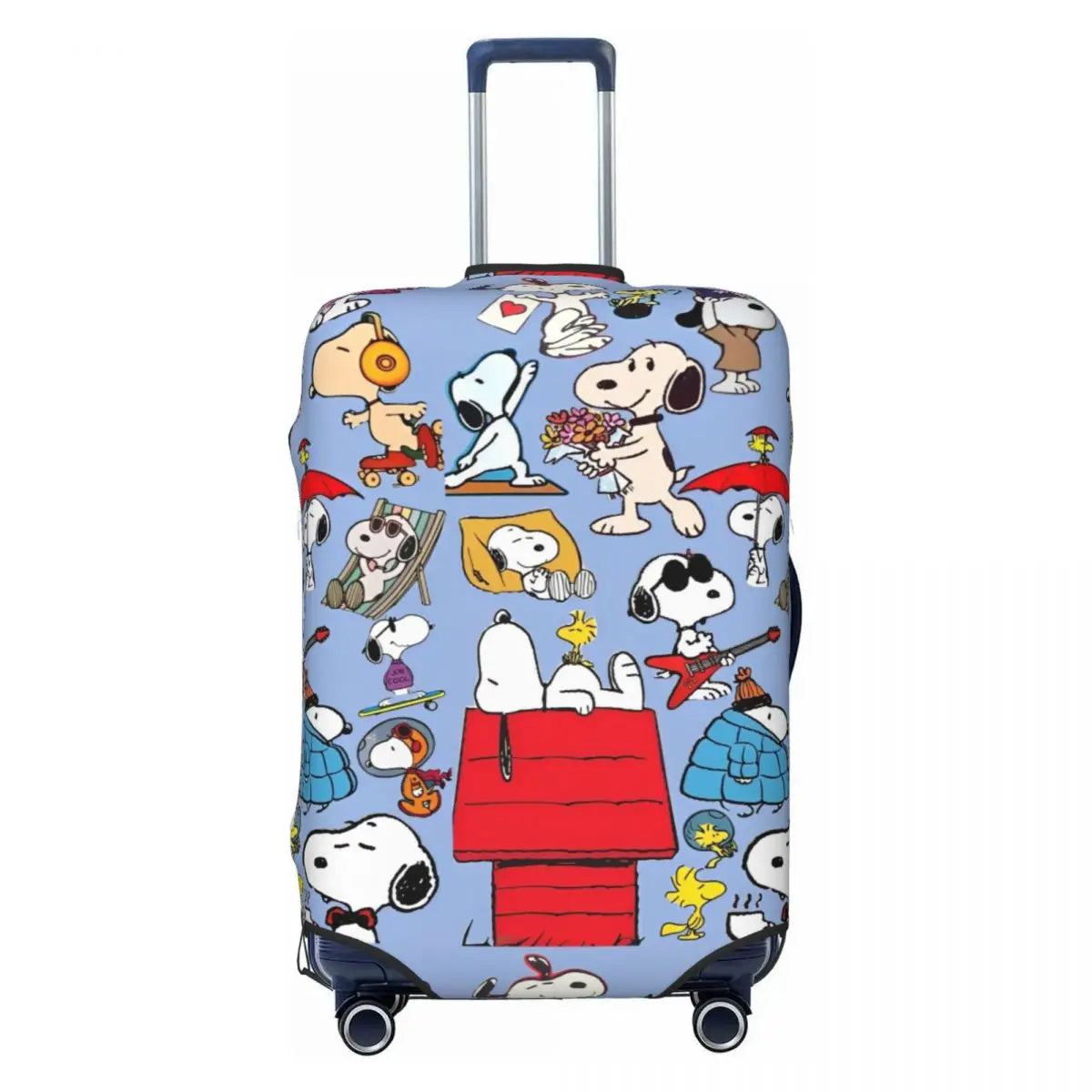 Snoopy Exploring Luggage Cover