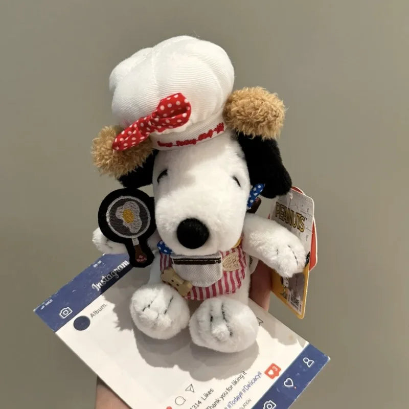 Snoopy Kawaii Dress up Plush Keychain