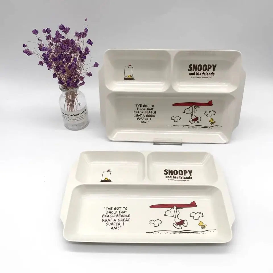 Snoopy Kawaii Plate