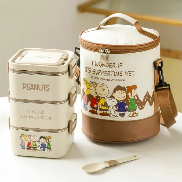 Snoopy Insulated Stainless Steel Lunch Box