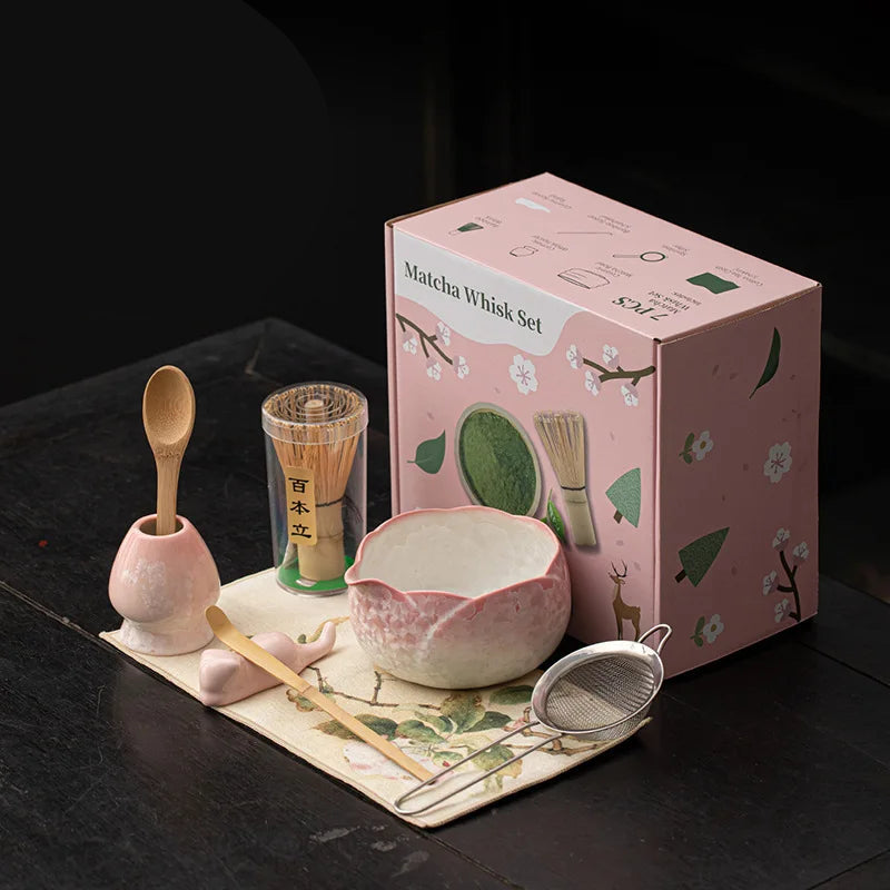 Sakura Matcha Bowl Set