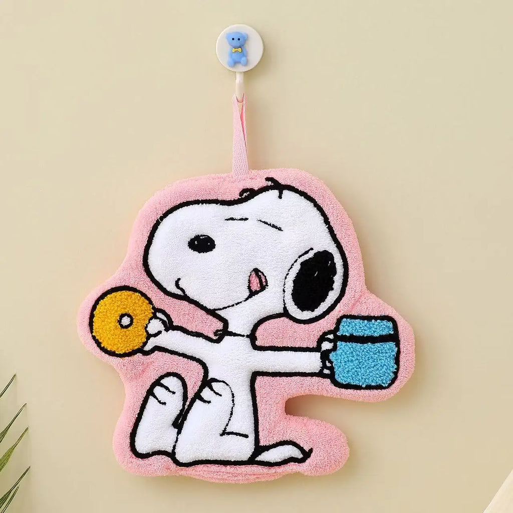 Snoopy Adorable Hand Towel