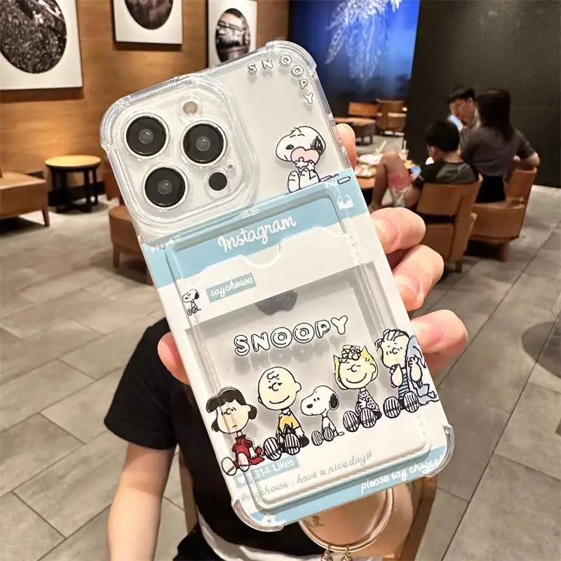 Snoopy & Friends Cardholder Phone Case
