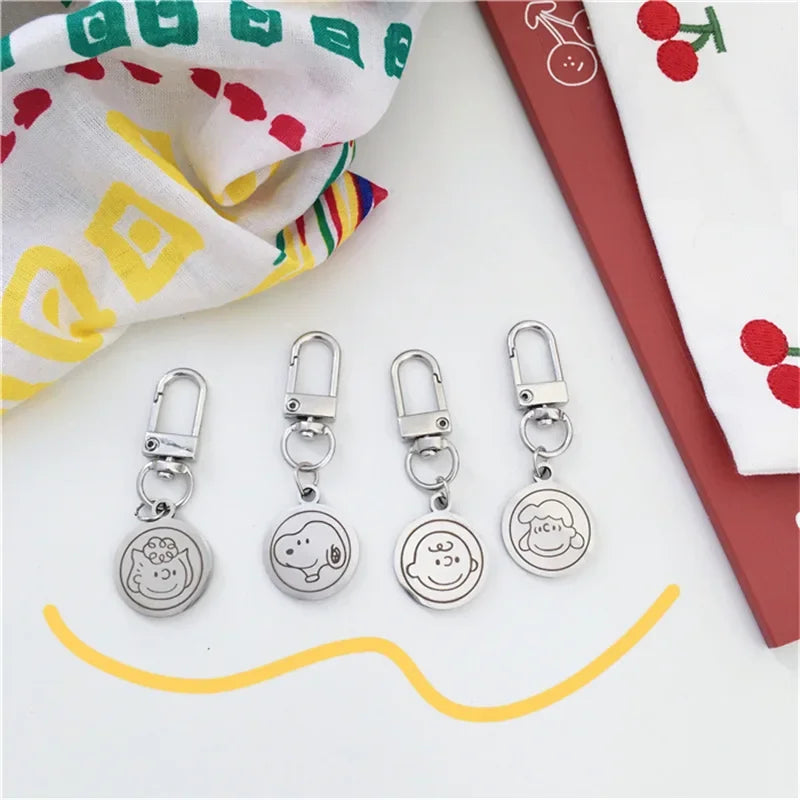 Snoopy Metal Keychain