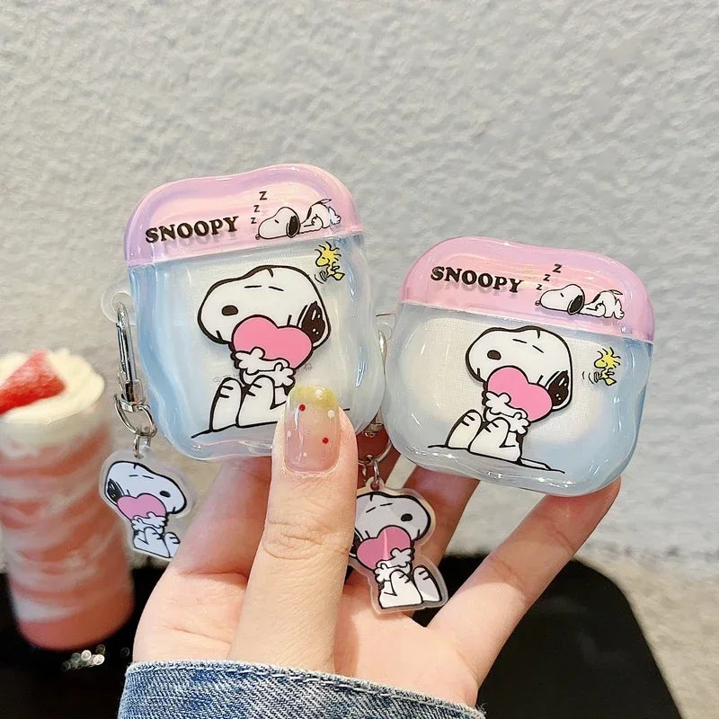 Snoopy Love AirPods Case
