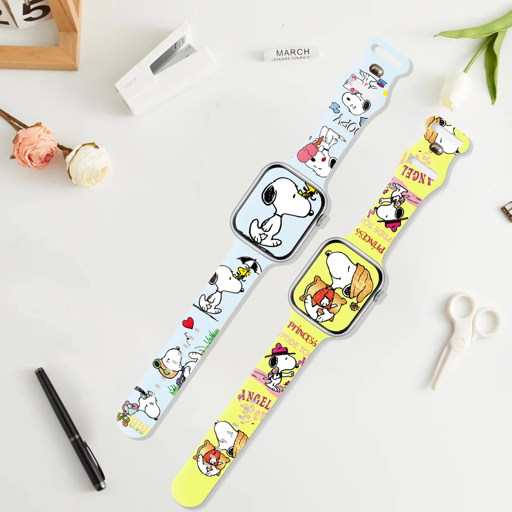 Snoopy World Watch Strap