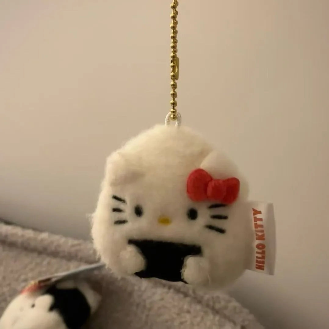 Hello Kitty Onigiri Keychain