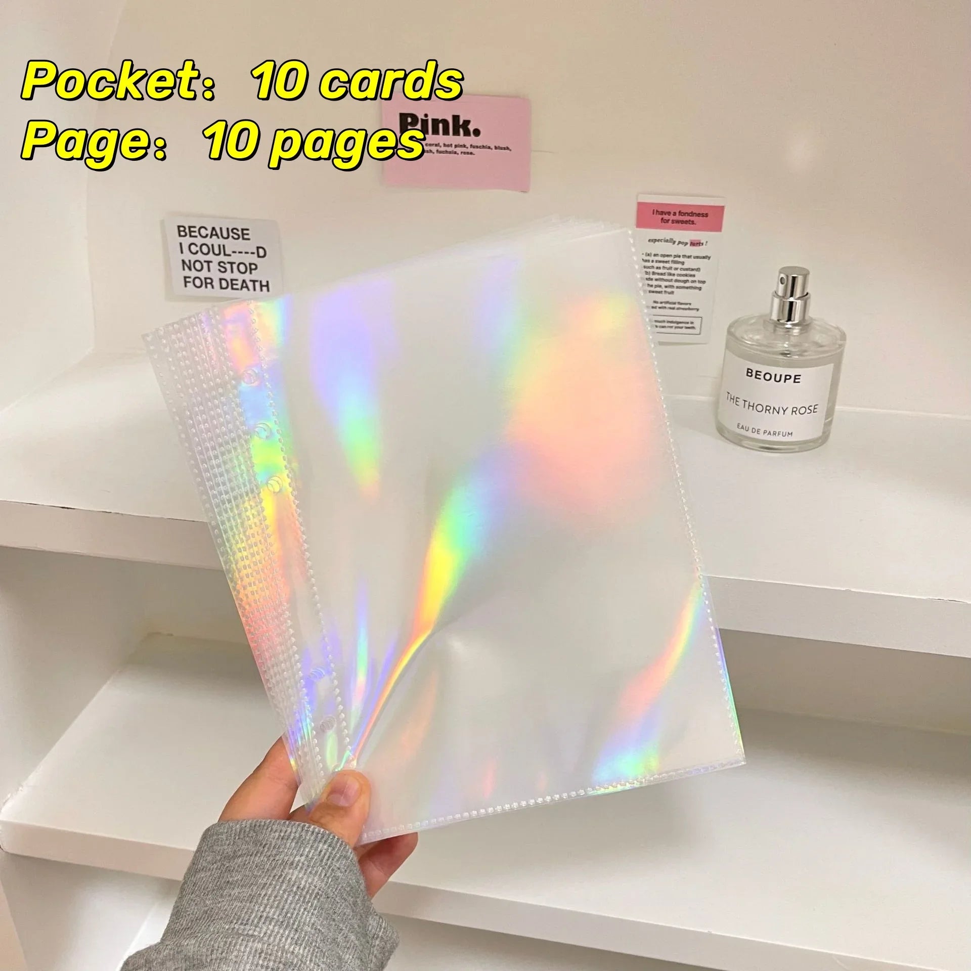 Kawaii Glittery Photo Sleeves