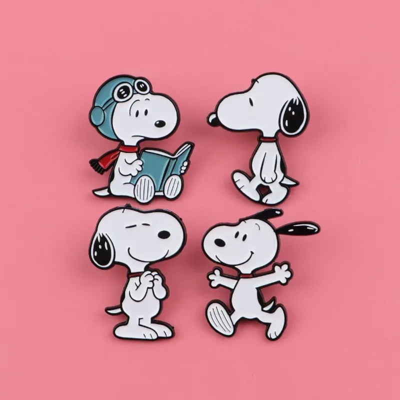 Snoopy Time Brooch