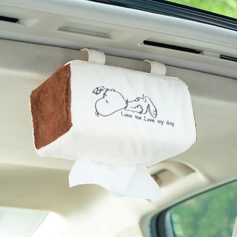 Snoopy Plush Tissue Box
