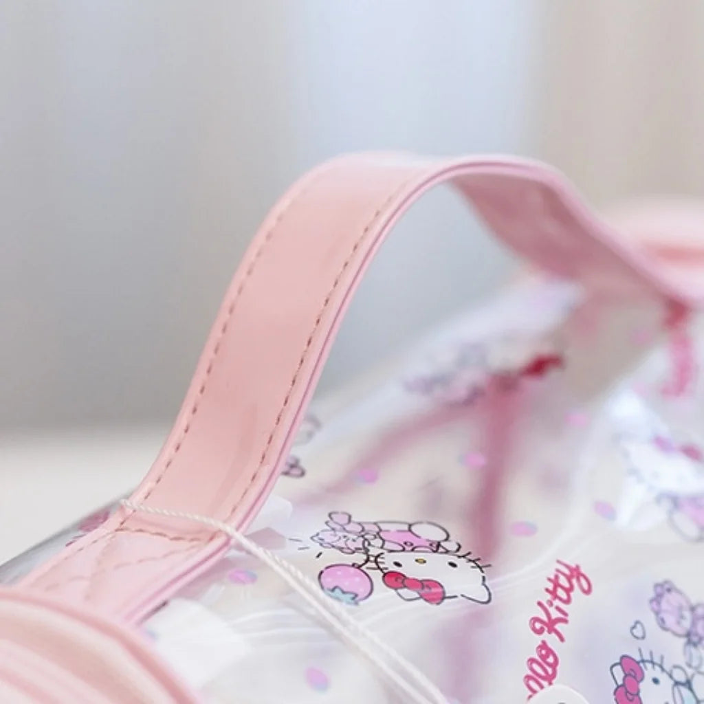 Hello Kitty Transparent Storage Bag
