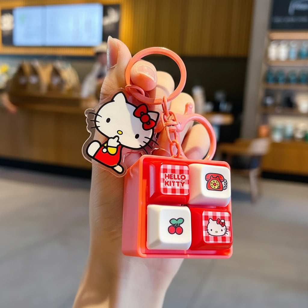 Helo Kitty Keyboard Keychain