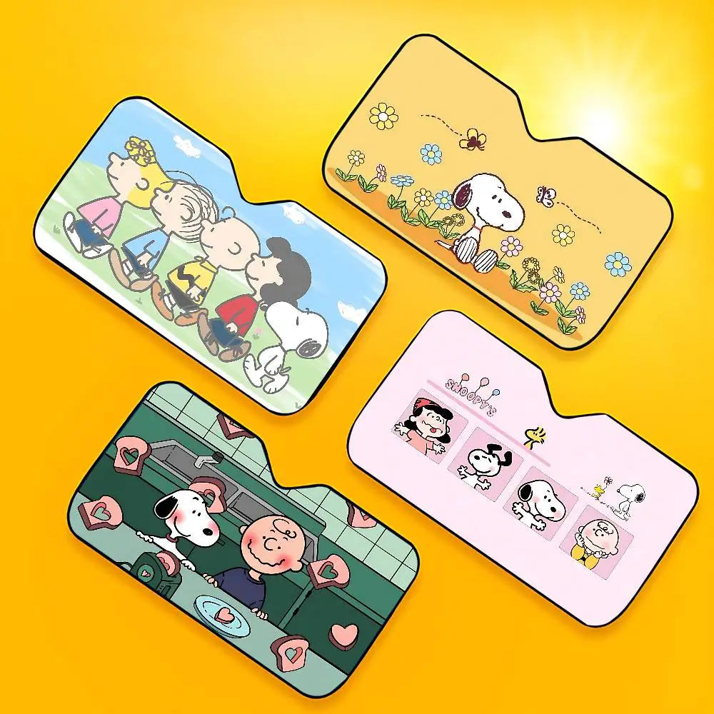 Snoopy Love Windscreen Cover