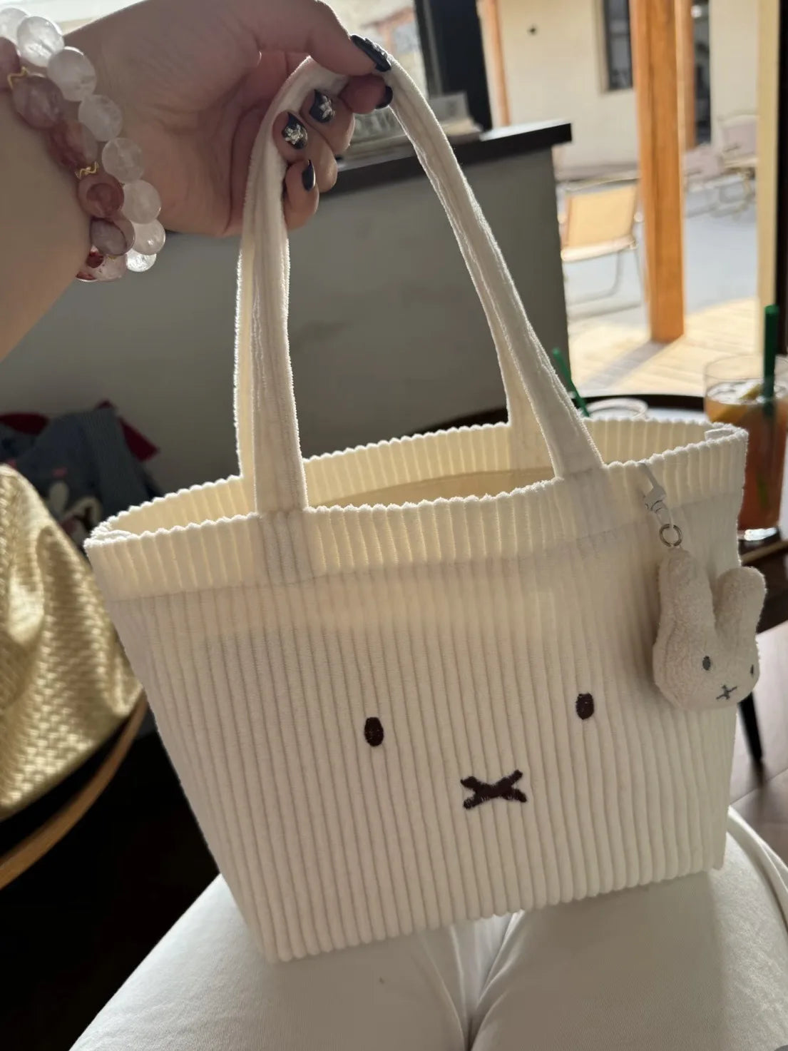 Miffy Corduroy Kawaii Bag