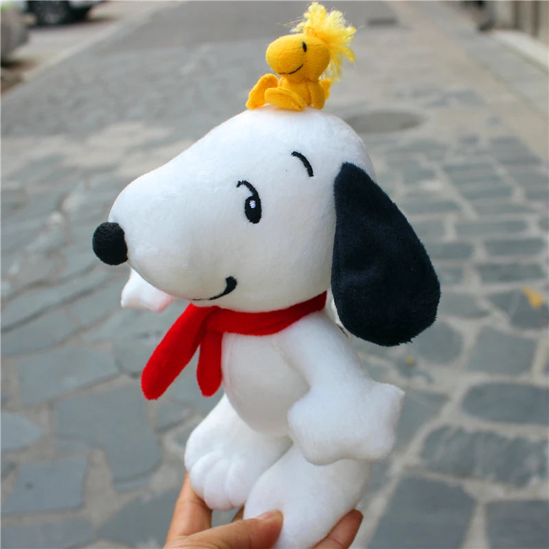 Snoopy & Woodstock Cheeky Plushy