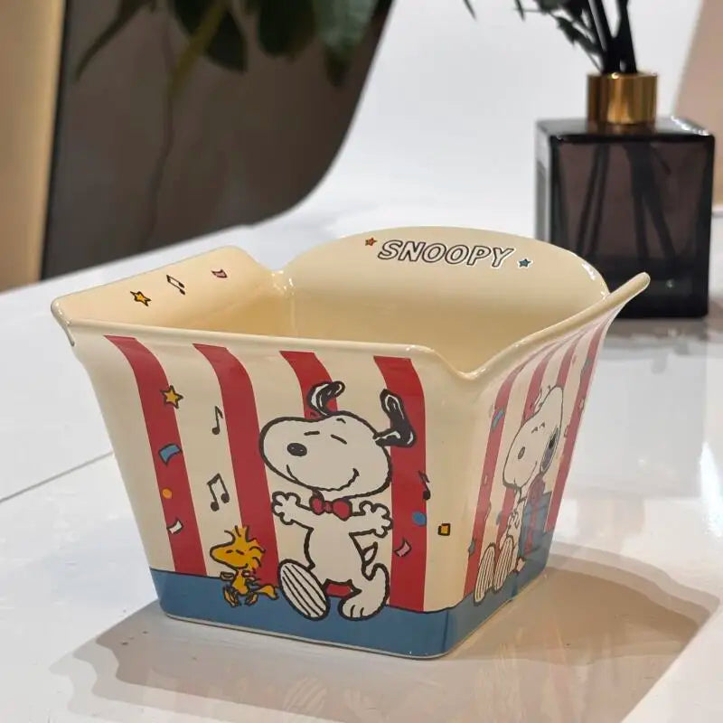 Snoopy Takeout Bowl