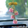 Lily Of The Valley Crochet Keychains
