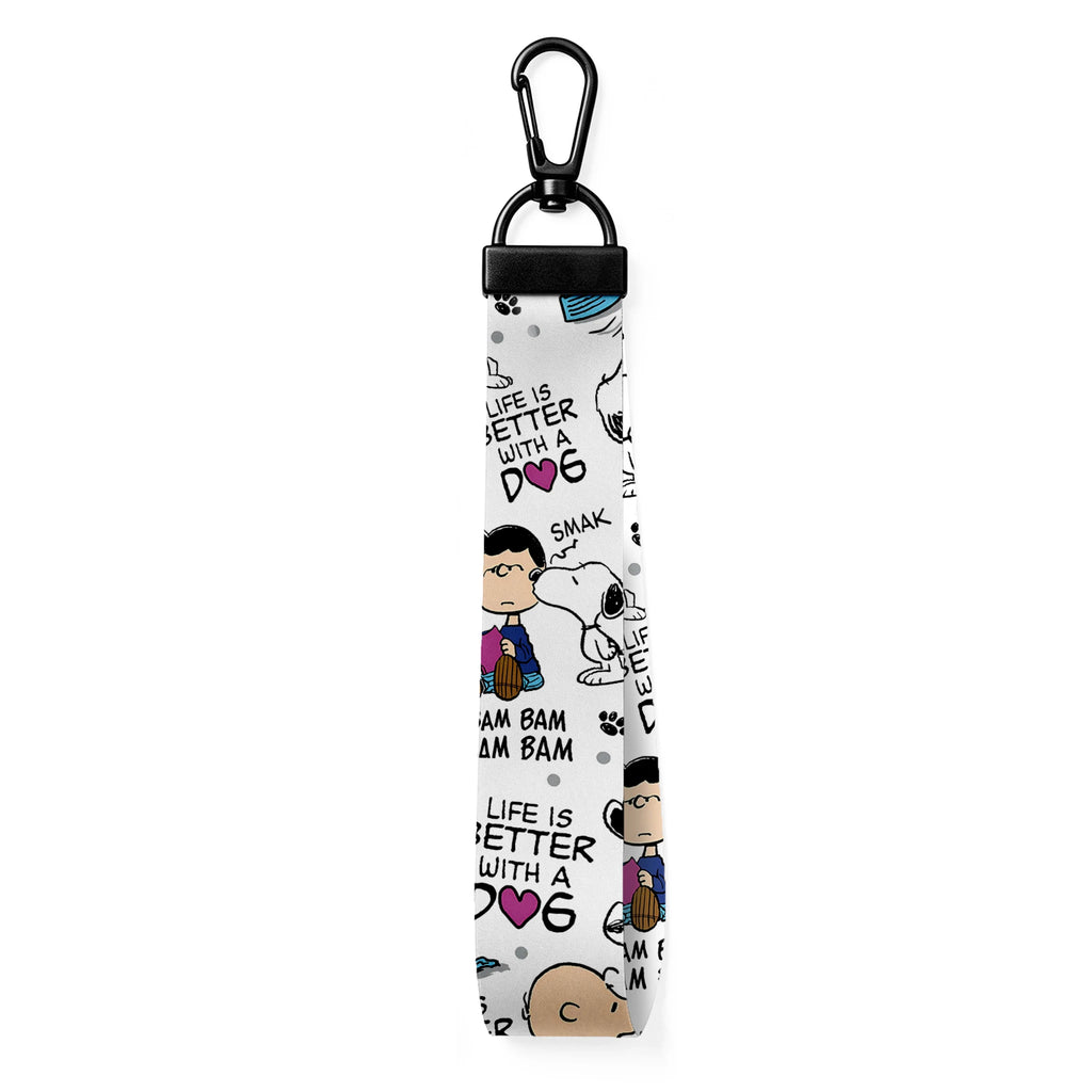 Snoopy Playful Keychain Strap