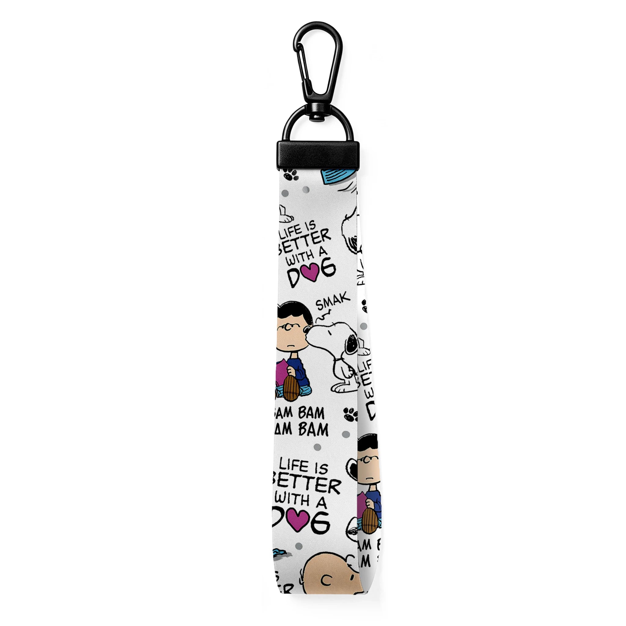 Snoopy Playful Keychain Strap