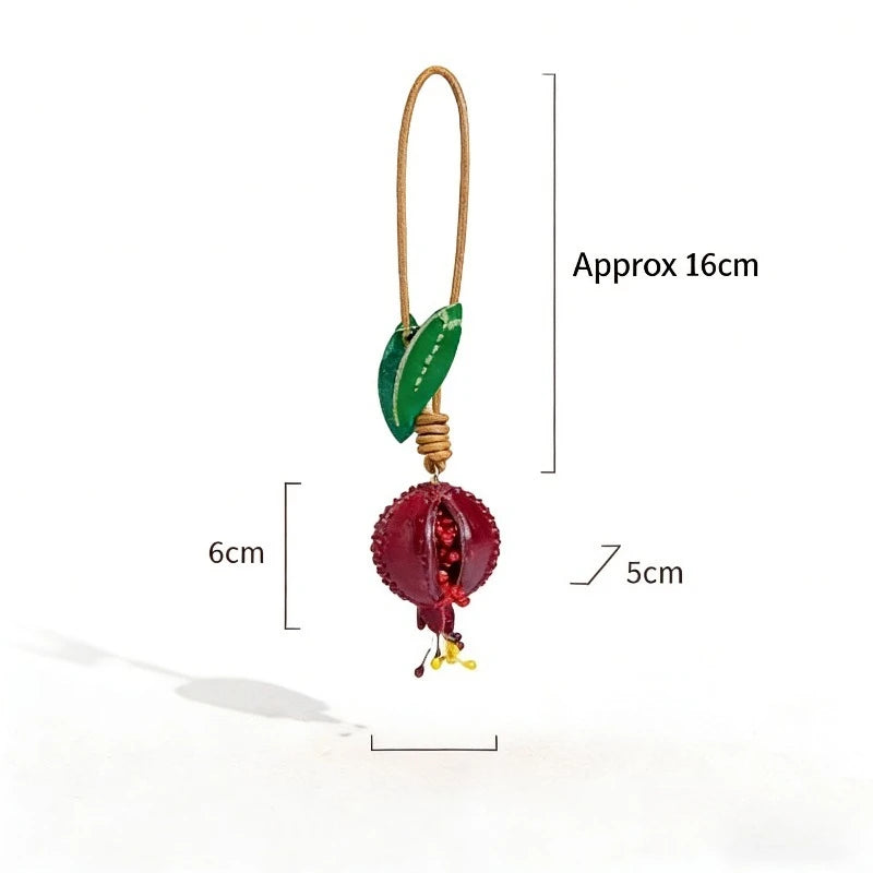 Pomegranate Bag Charm