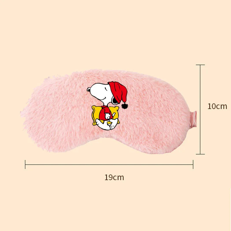 Snoopy Plushy Eye Mask