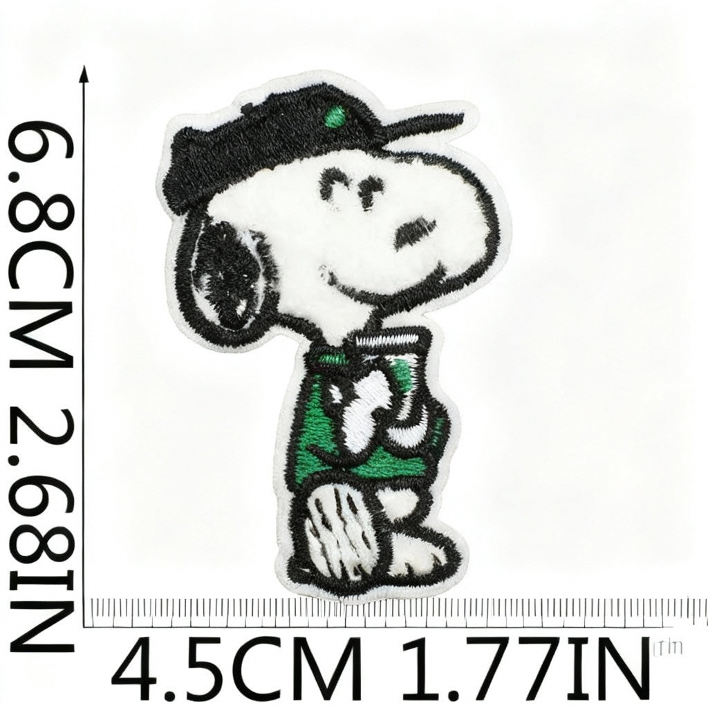 Snoopy Embroidered Patch 4pcs