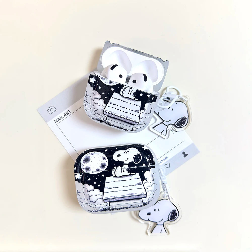 Snoopy Space AirPods Case